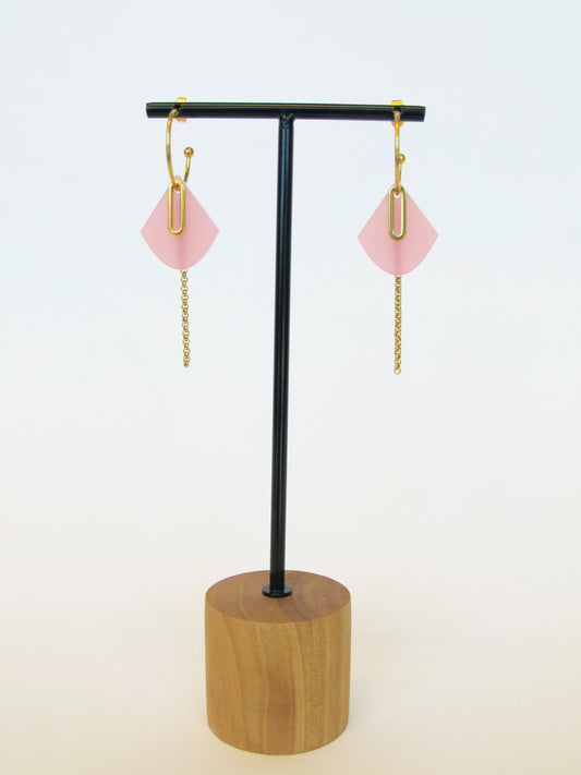 Oorbel Dian - Roze