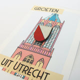 Utrecht kaart Dom toren | Utrecht 900